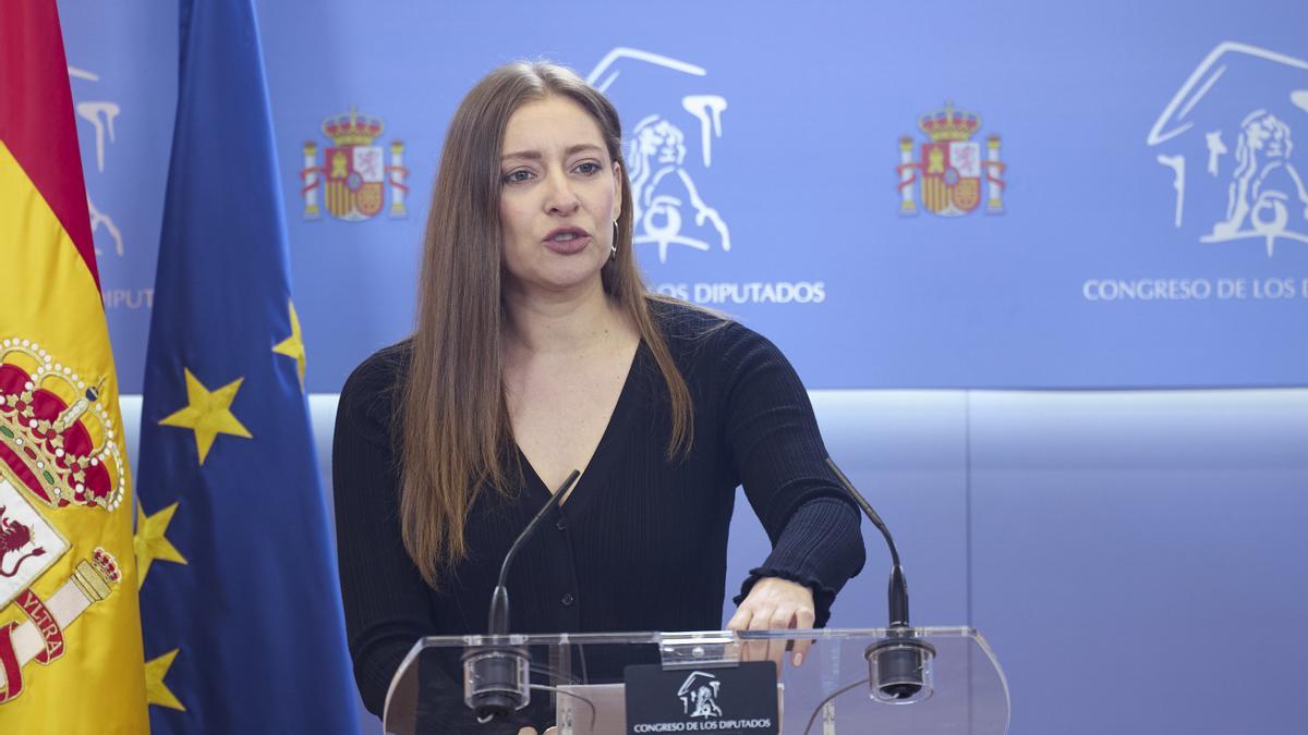 La portavoz del PP en el Congreso, Ester Muñoz.