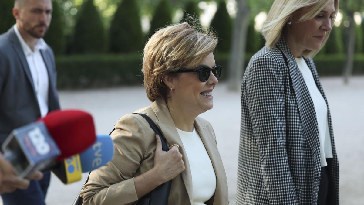 La exvicepresidenta del Gobierno, Soraya Sáenz de Santamaría.