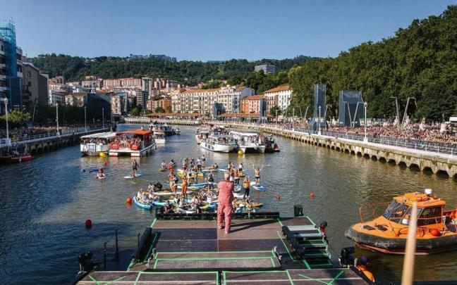El escenario del BBK Ría el sábado 28 de junio.
