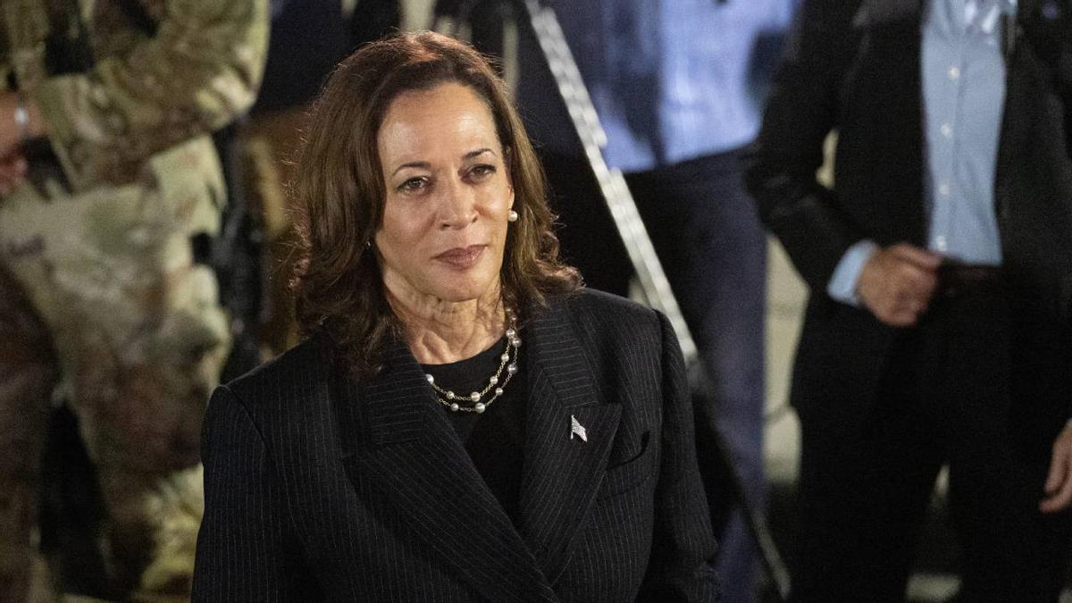 La vicepresidenta de Estados Unidos, Kamala Harris.