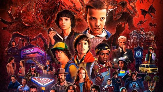Imagen promocional del 10º aniversario de ‘Stranger things’ .