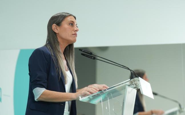 La vicepresidenta de Junts, Miriam Nogueras.