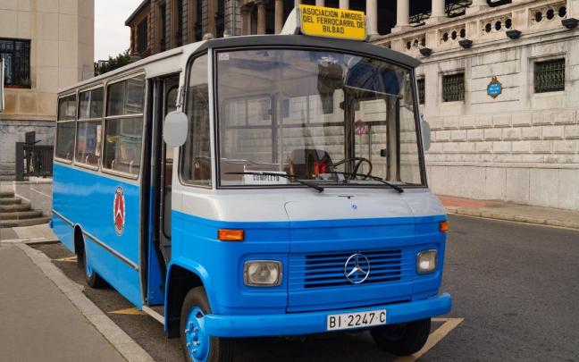 El Azulito estuvo en funcionamiento entre los 1963 y 1989 por las calles de Bilbao