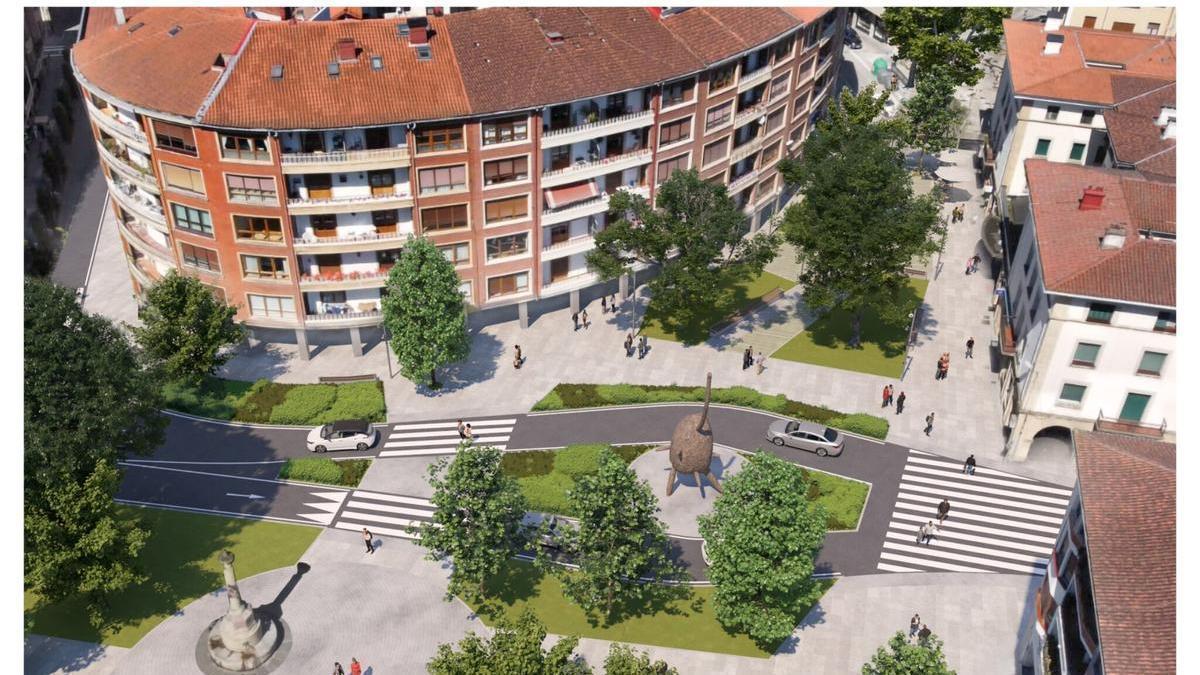 El proyecto de la la calle Karmen permitirá convertirla en una espacio más amable para los peatones