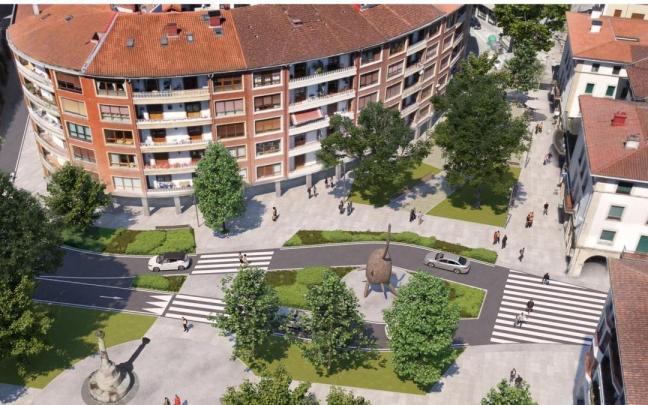 El proyecto de la la calle Karmen permitirá convertirla en una espacio más amable para los peatones