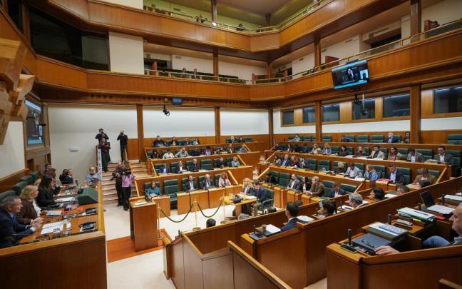 Imagen de archivo del Parlamento Vasco.