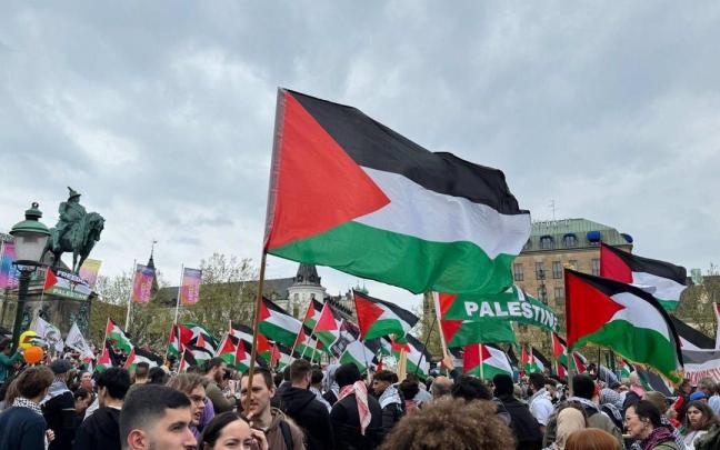 Dos protestas en Malmö piden el boicot a Eurovisión por la participación de Israel / Europa Press Dos protestas en Malmö piden el boicot a Eurovisión por la participación de Israel