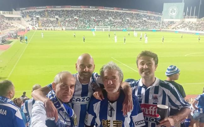 Óscar Parrondo y Rafa Merino, en Chipre. / N.G.