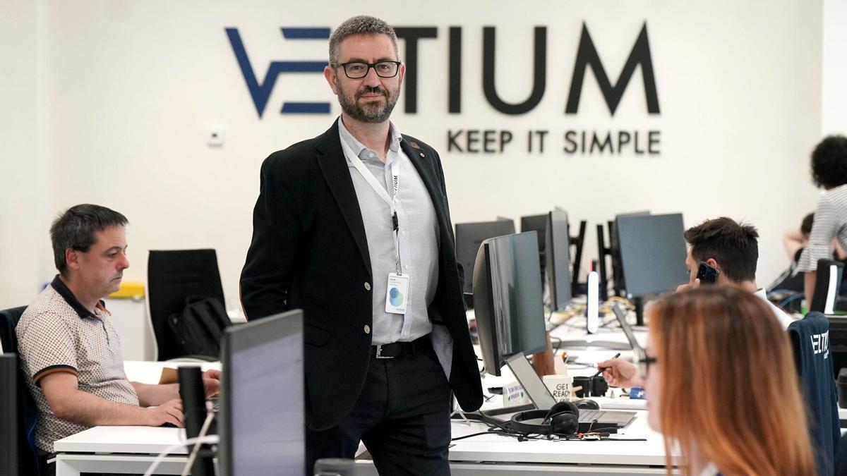David García-Pardo, socio y CEO de la empresa Veltium.