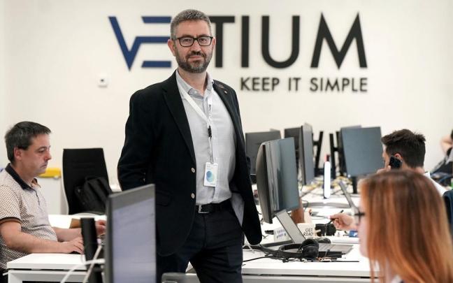 David García-Pardo, socio y CEO de la empresa Veltium. / Ruben Plaza David García-Pardo, socio y CEO de la empresa Veltium.