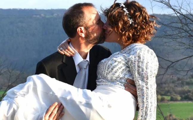 Sílvia Caballol y Xavier Novell han podido casarse por la Iglesia