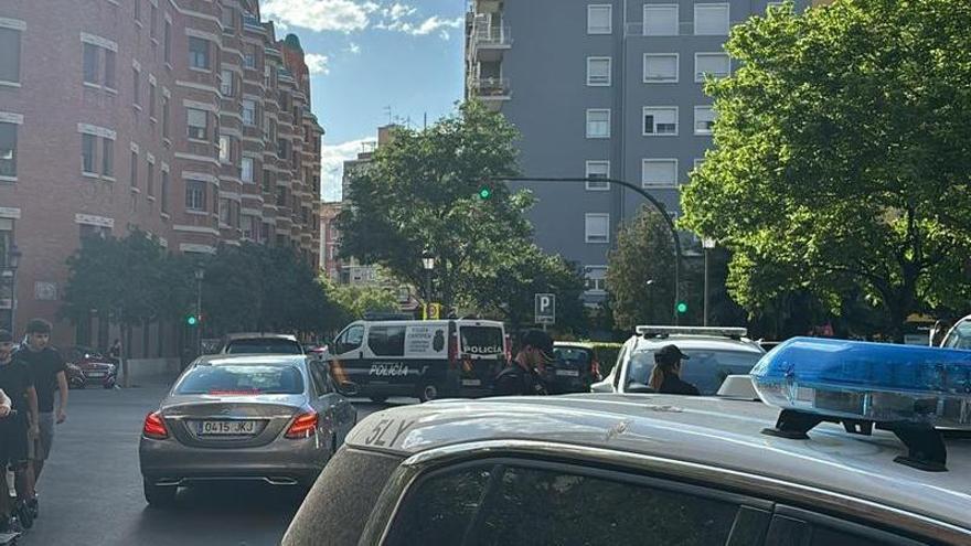 La calle Albacete de València, zona ha tenido lugar el ataque.