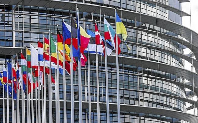 Fachada del Parlamento Europeo en Estrasburgo.