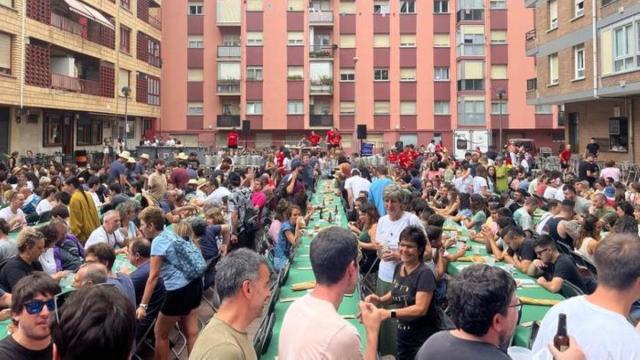 Fiestas de Azken Portu el año pasado en Zarautz.