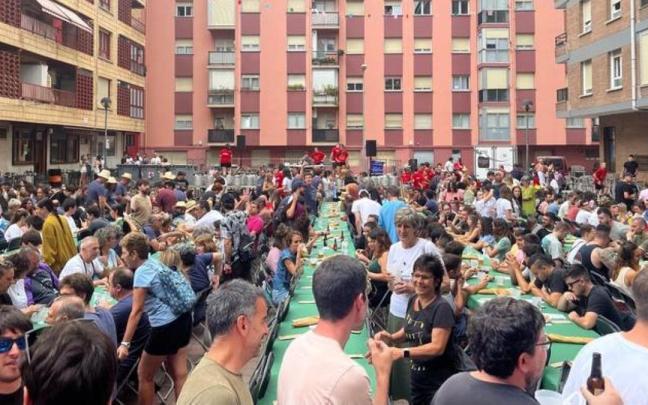 Fiestas de Azken Portu el año pasado en Zarautz.
