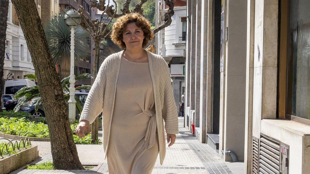 Pilar Garrido, coordinadora general de Podemos Euskadi y diputada en el Congreso