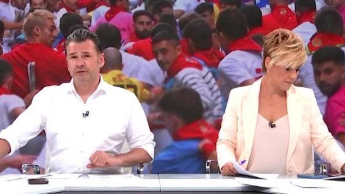 Iñaki López en el programa 'Más vale tarde' con Cristina Pardo