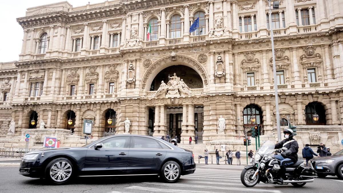 El Palacio de Justicia de Roma.