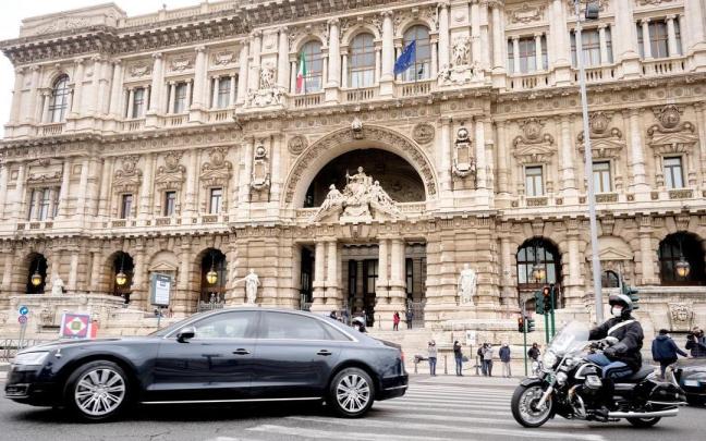 El Palacio de Justicia de Roma.
