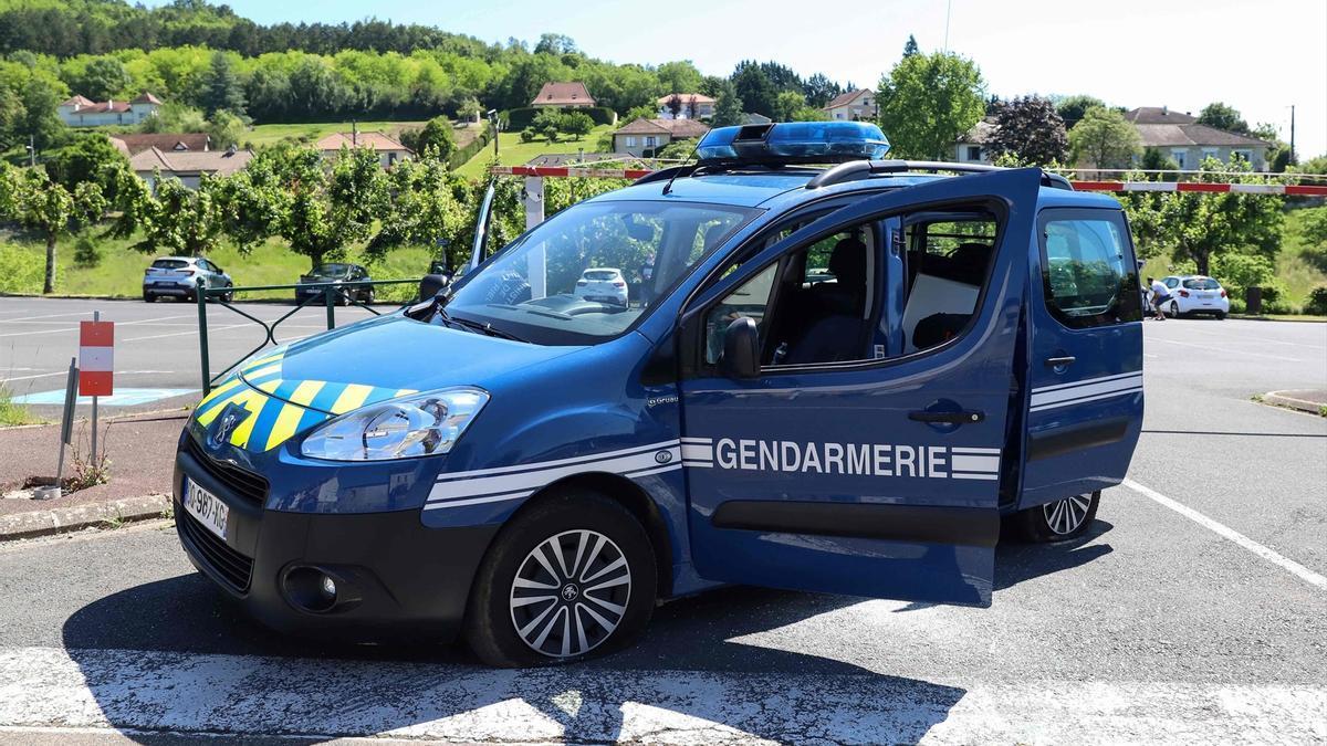 Un vehículo policial de la Gendarmería, en una imagen de archivo.