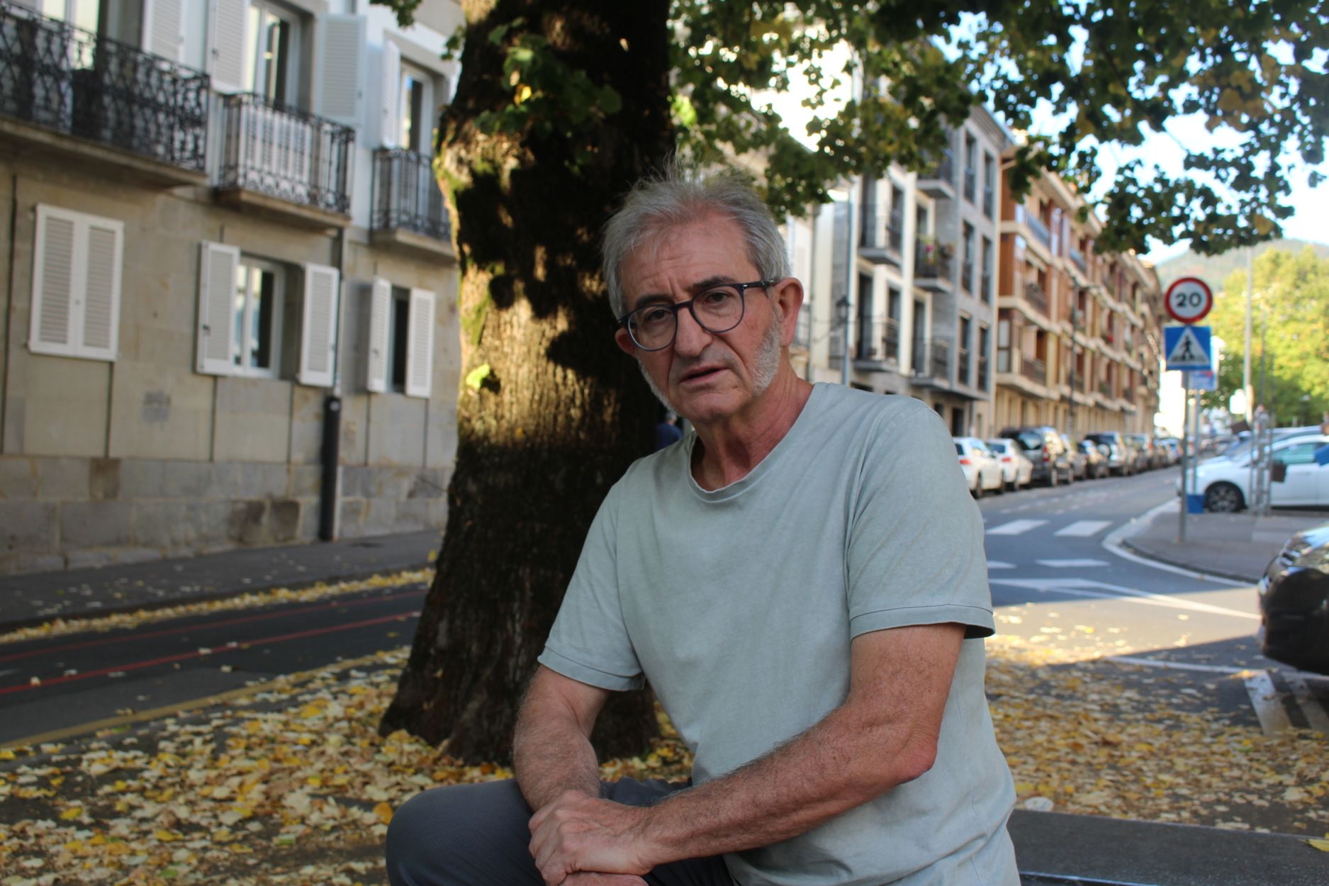 Joxe Diaz de Tuesta, 'Bestaldetik etorriak' liburuaren egilea.