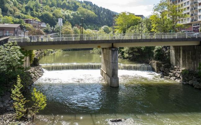 El proyecto de la Diputación Foral de Gipuzkoa contempla la permeabilización de la presa de Olea con su demolición parcial.