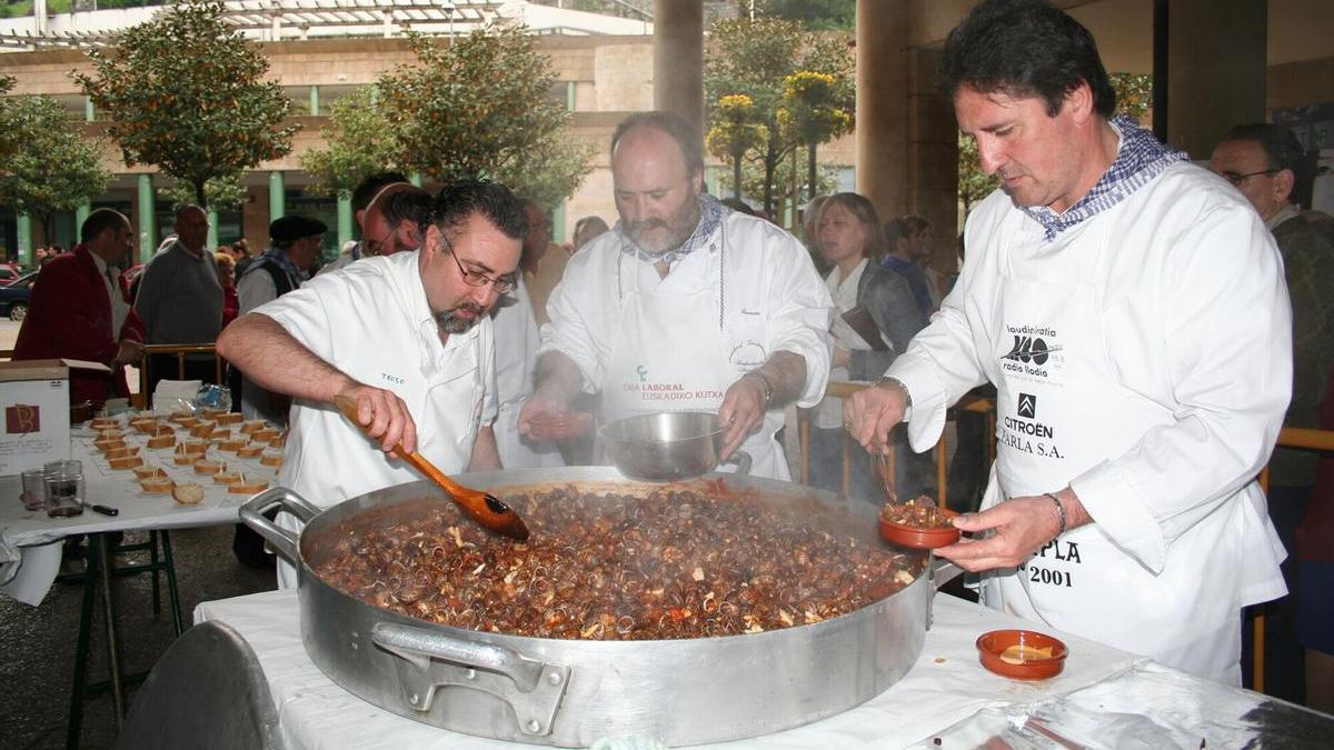Caracoles a la vizcaina
