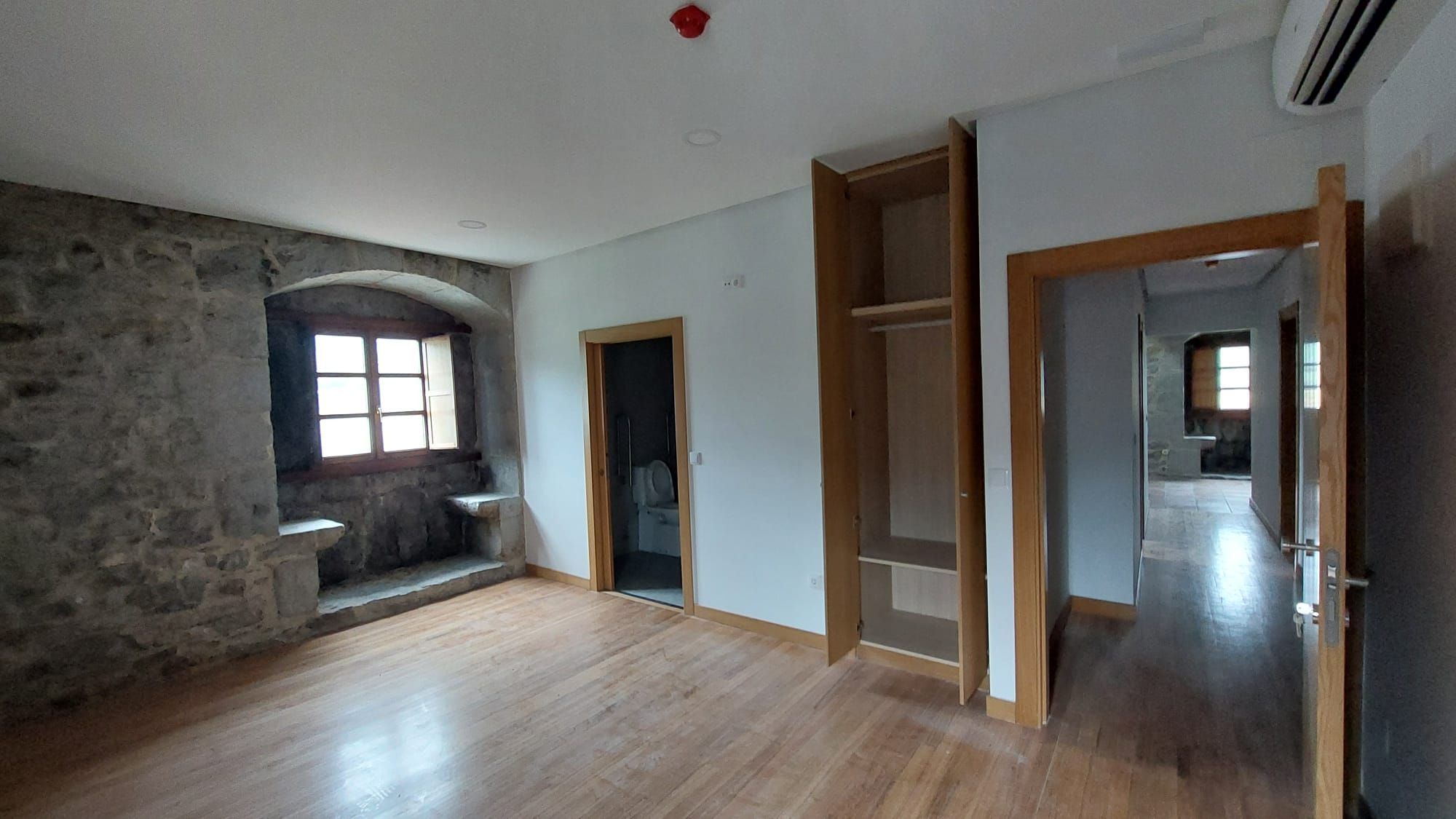 Interior de una de las habitaciones