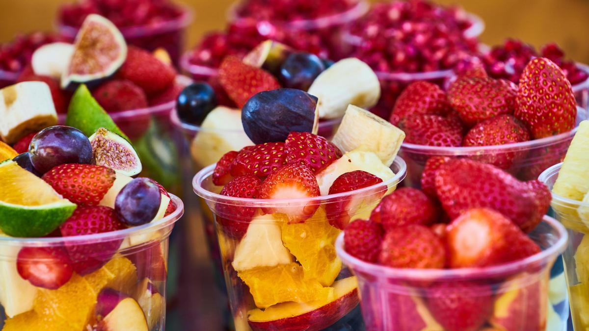 La fruta cortada es mejor consumirla al instante