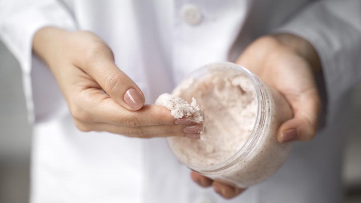 Exfoliante facial.