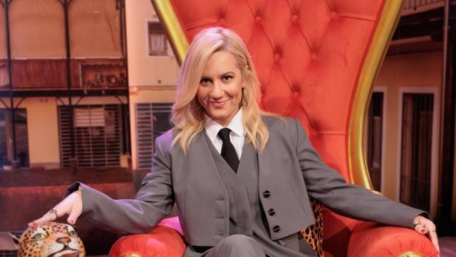 Henar Álvarez, presentadora de ‘Al cielo con ella’.