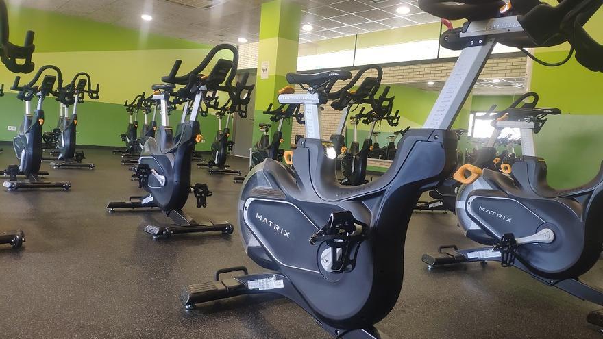 Las nuevas bicicletas de spinning del polideportivo Antzizar de Beasain.