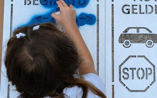 Familias y alumnado de Lemoa han participado activamente en la iniciativa