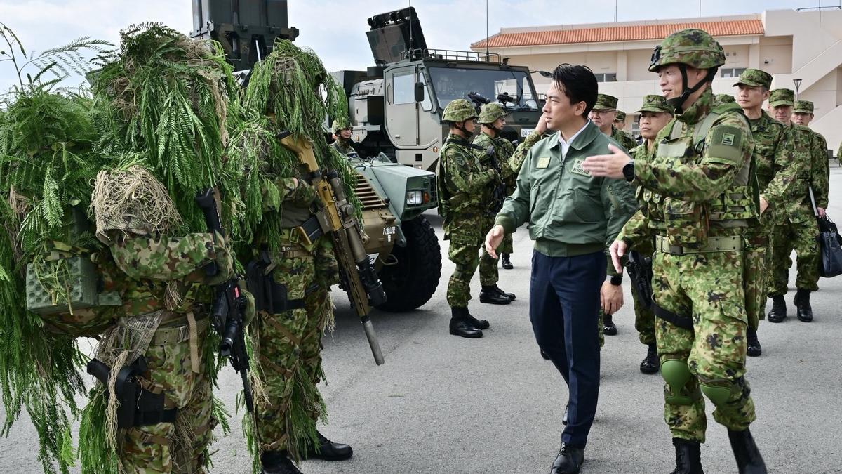 El ministro de Defensa de Japón, Shinjiro Koizumi.