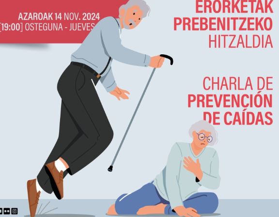 Charla sobre prevención de caídas