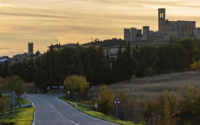 Vista de Artajona, una de las localidades incluidas en las acciones. / DIARIO DE NOTICIAS 