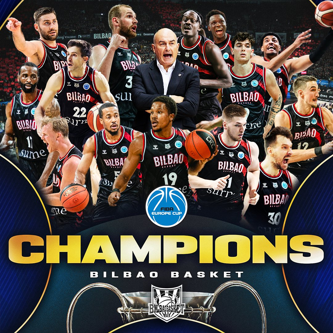 Bilbao Baket, campeón. FIBA EUROPE CUP X