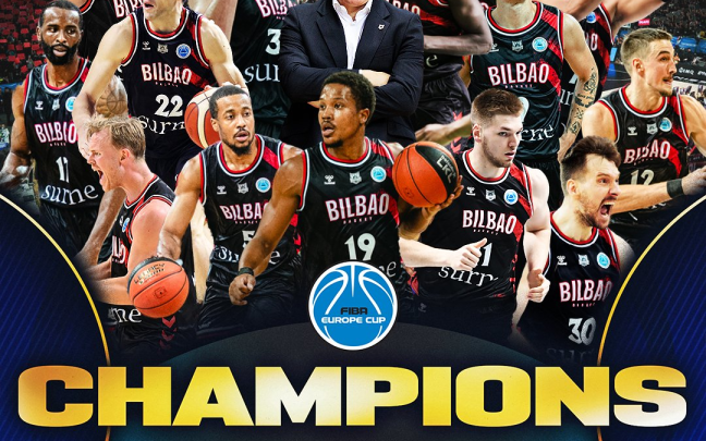 Bilbao Baket, campeón. FIBA EUROPE CUP X