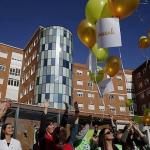 Iniciativa en Cruces en el día de lucha contra el Cáncer Infantil. FOTO DE ARCHIVO