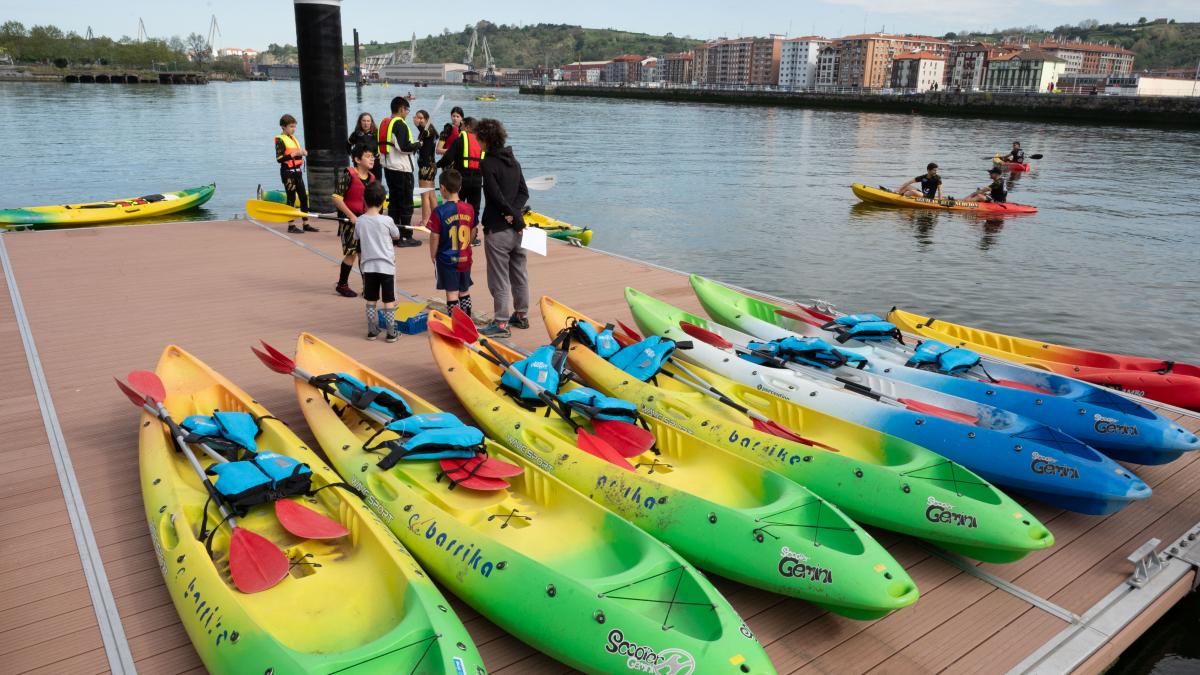 Paseos en canoa gratis este fin de semana en Barakaldo junto a Zamalanda | Barakaldoko Udala