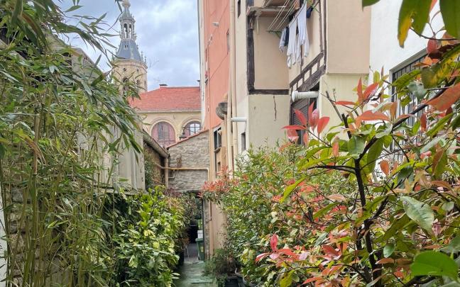 Uno de los caños del Casco Medieval de Gasteiz. Fotos: Ayuntamiento de Gasteiz