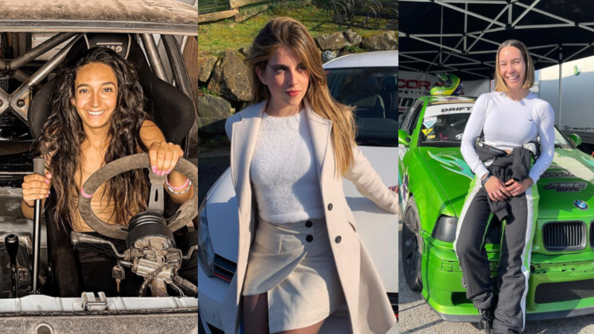 Yanibel Díaz, Irati Etxandi y Rebeca Aramburu, las mecánicas guipuzcoanas que se hacen virales hablando de coches | Leire Gayoso
