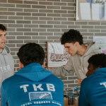 Unai Goti y Aitor Pérez durante una formación de TKB / @totalkeepers