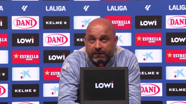Manolo González durante la rueda de prensa previa al partido / Athletic Club