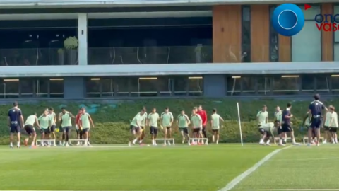 Iñaki Williams es uno más ya a las órdenes de Terzic / Imanol Vilella