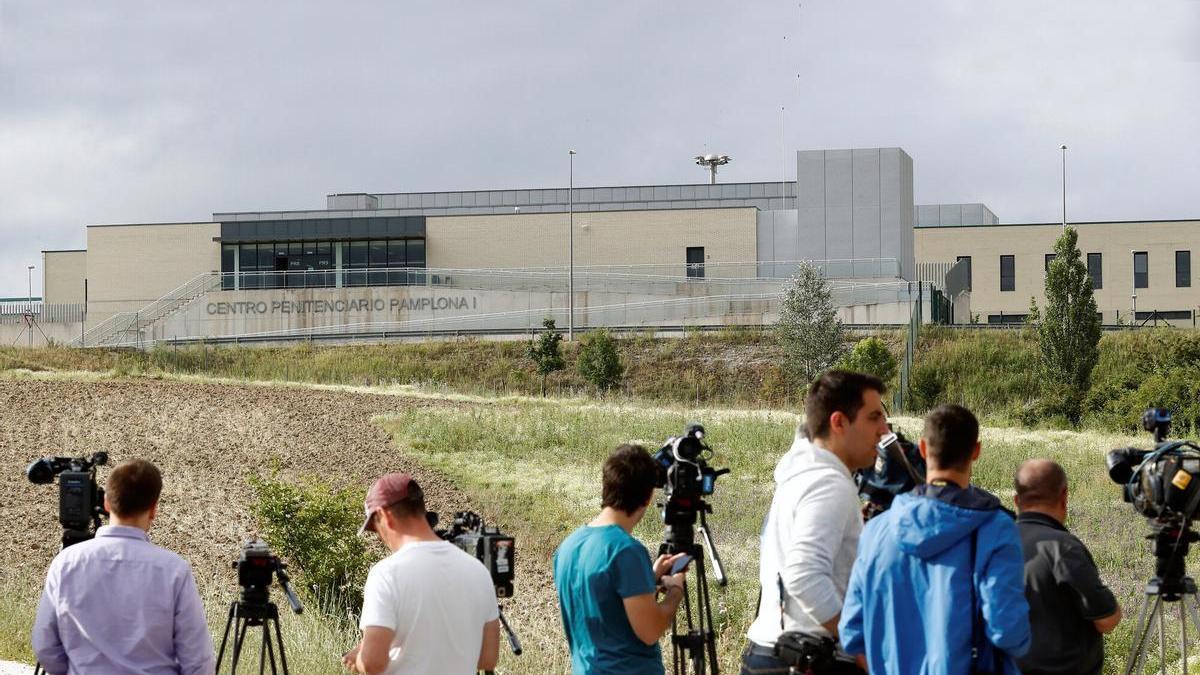Imagen de archivo del exterior de la cárcel de Pamplona VILLAR LÓPEZ