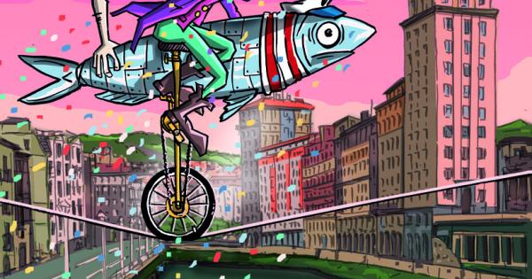 Carnavaleando sobre la ría de Bilbao