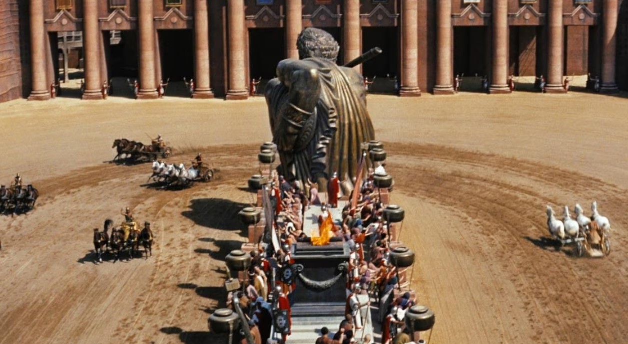 Carrera de carros en la Antigua Roma