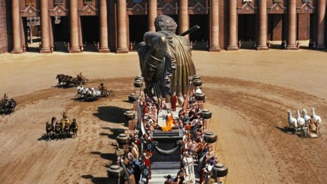 Carrera de carros en la Antigua Roma