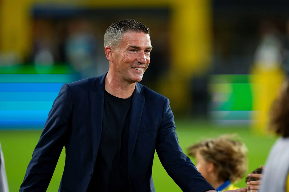 Luis Carrión durante su periplo como técnico de la UD Las Palmas. Foto: Europa Press